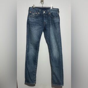 True Religion Dark Blue Straight Jeans